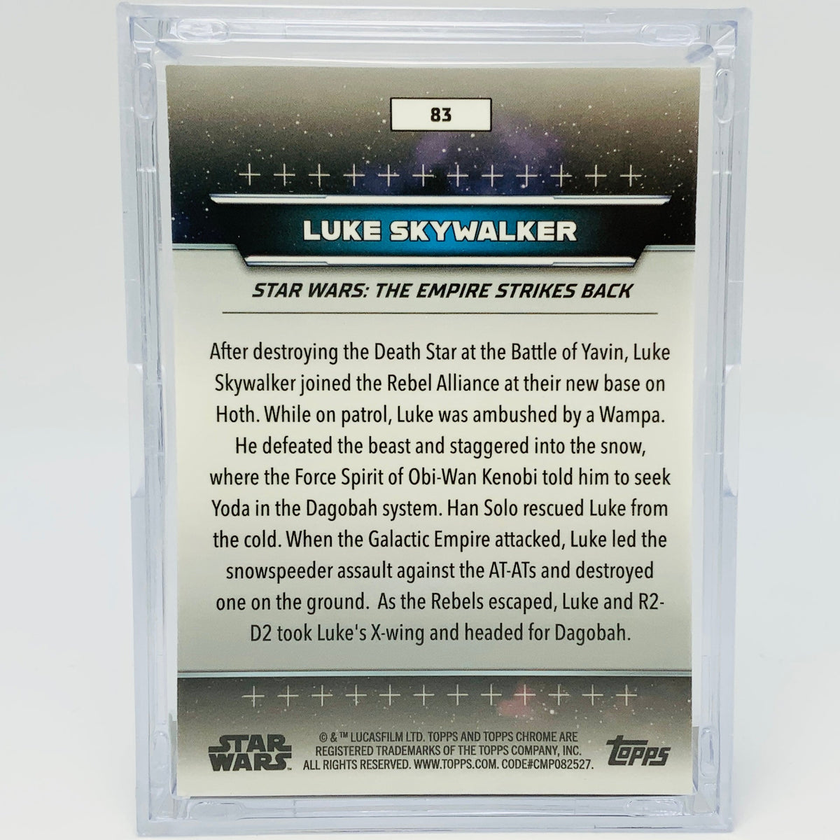 Luke Skywalker with Trading Card & Collector’s Case