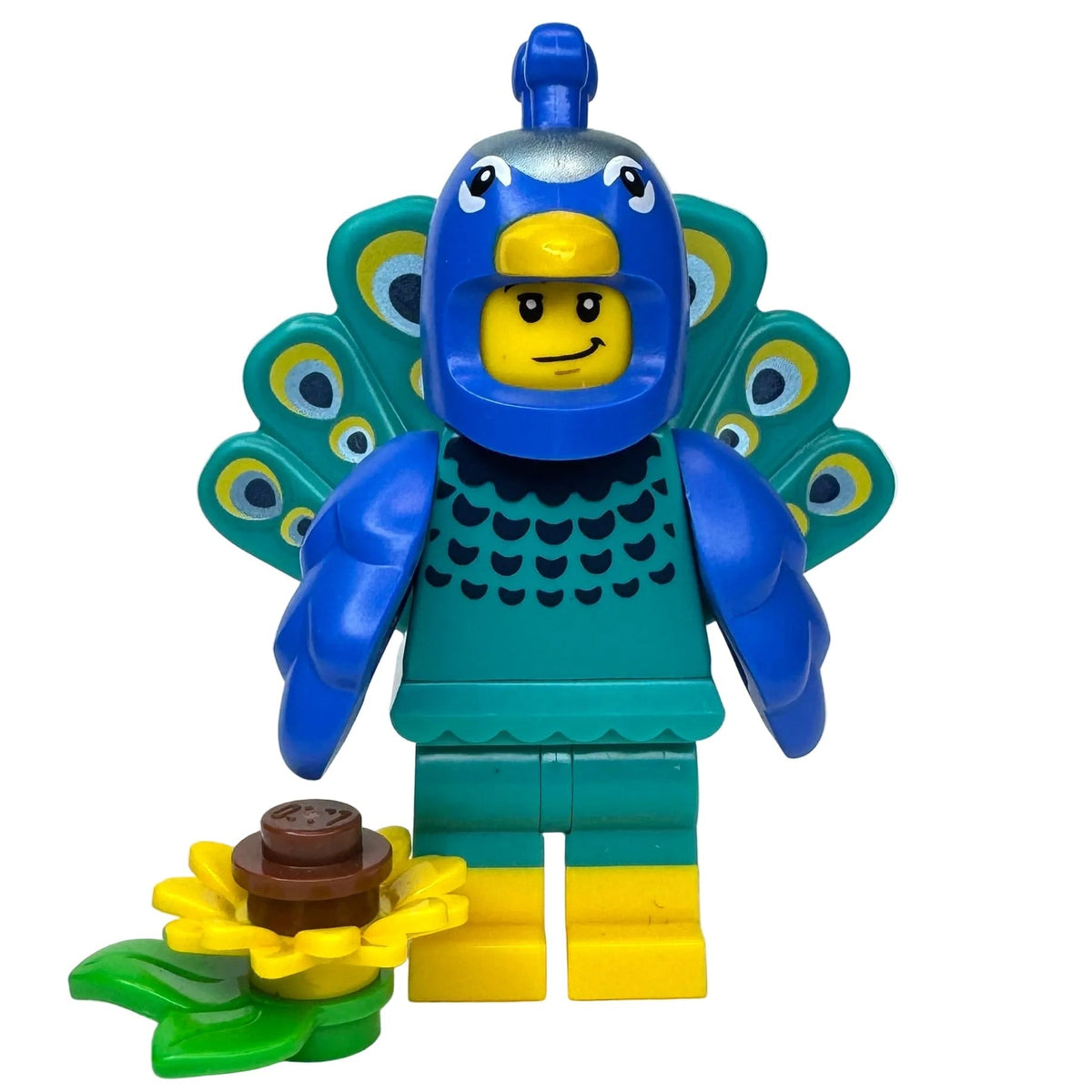 Peacock Costume Fan, col28-1