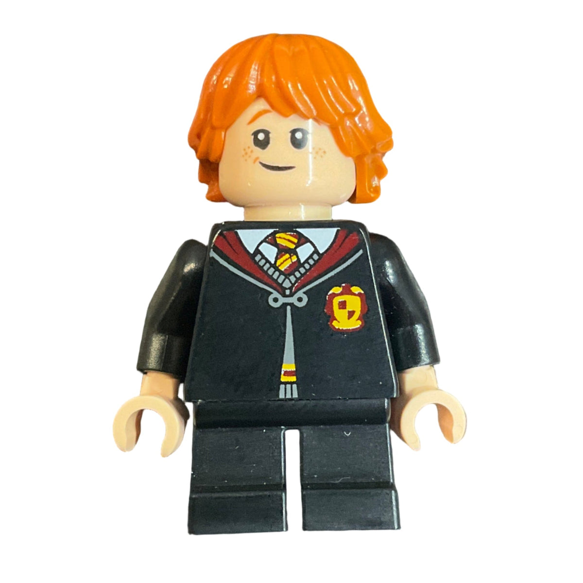 Ron Weasley - Gryffindor Robe Clasped, Sweater, Shirt and Tie, Black Short Legs, hp444