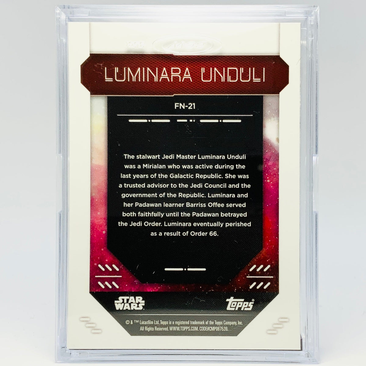 Luminara Unduli with Trading Card & Collector’s Case
