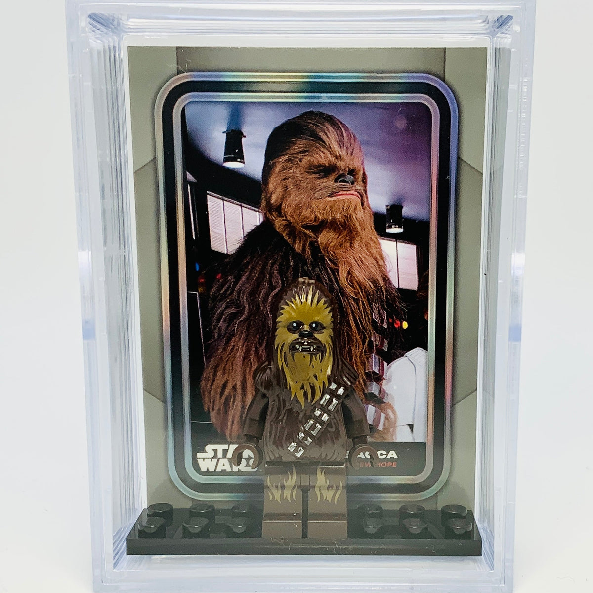 Chewbacca with Trading Card & Collector’s Case