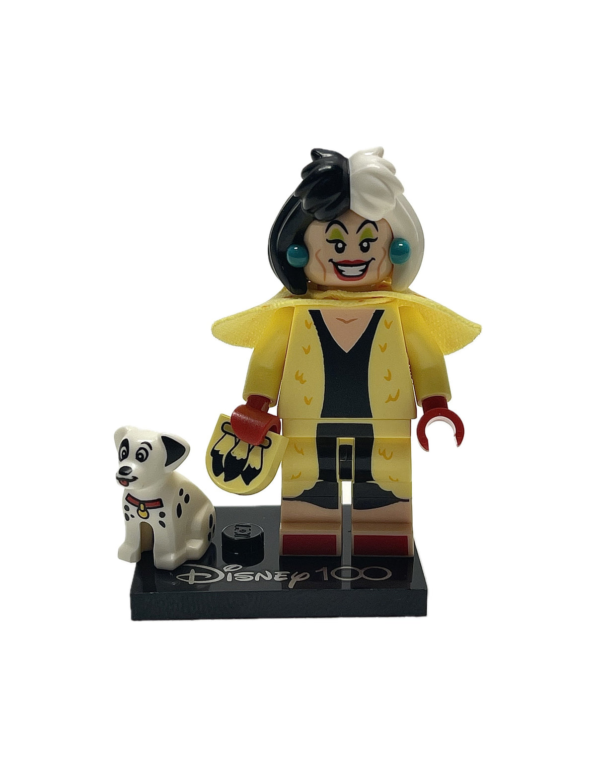 Cruella de Vil & Dalmatian Puppy, Disney 100, coldis100-13, LEGO® Disney Minifigure