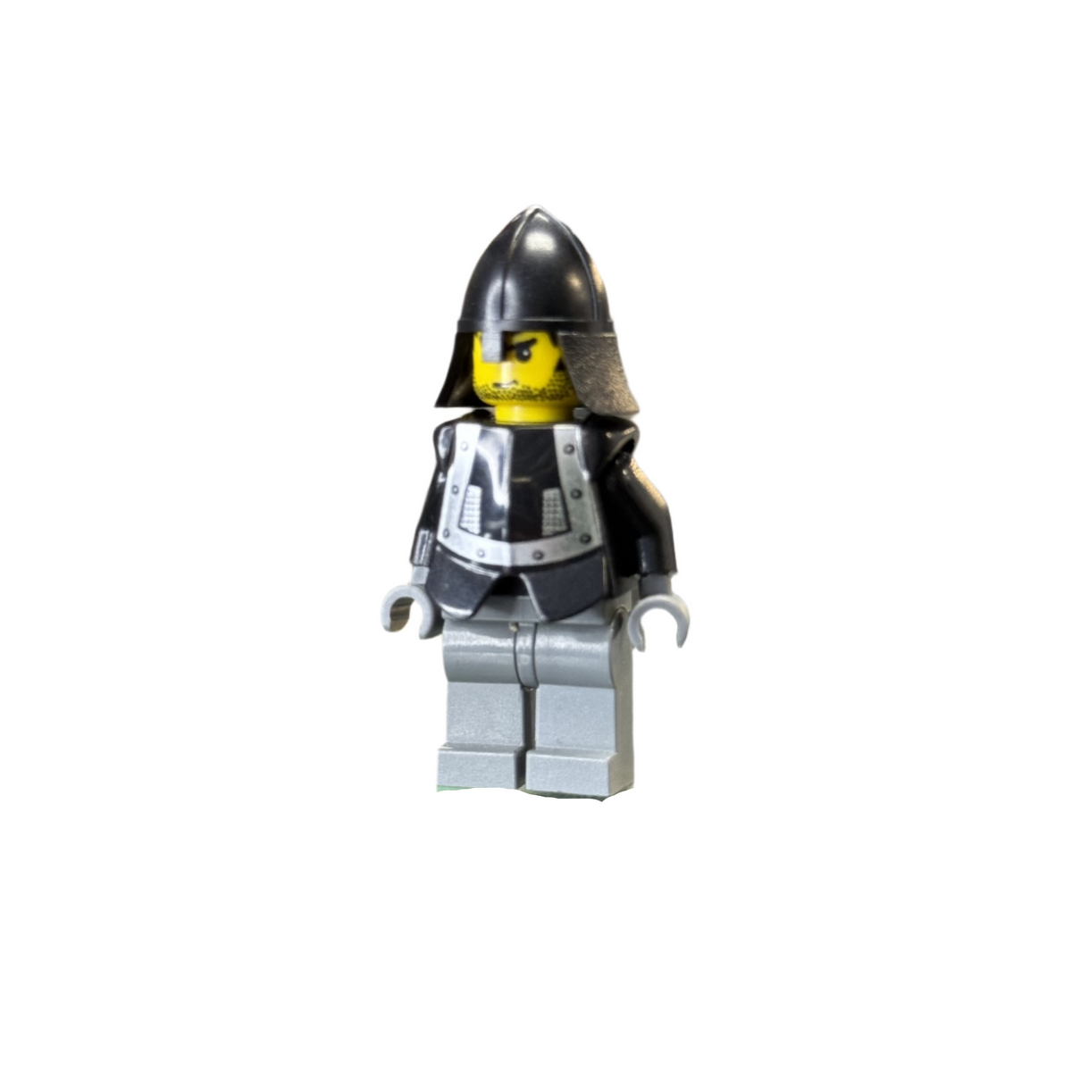 Breastplate - Armor over Black, Black Neck-Protector (Squire), cas309