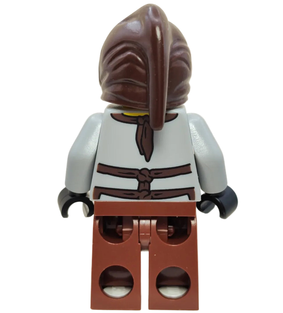 Blacksmith with Dark Brown Apron , cas492 - LEGO® Castle Minifigure