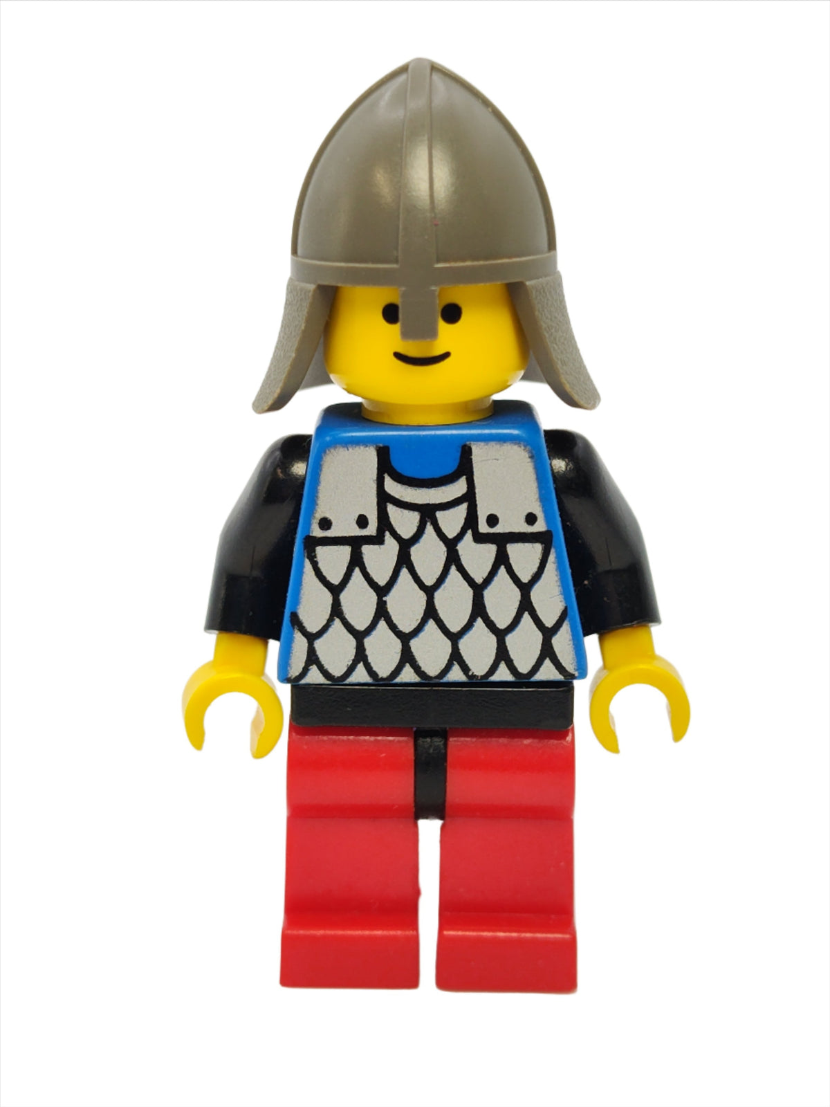 Scale Mail - Blue with Dark Gray Neck-Protector, cas144