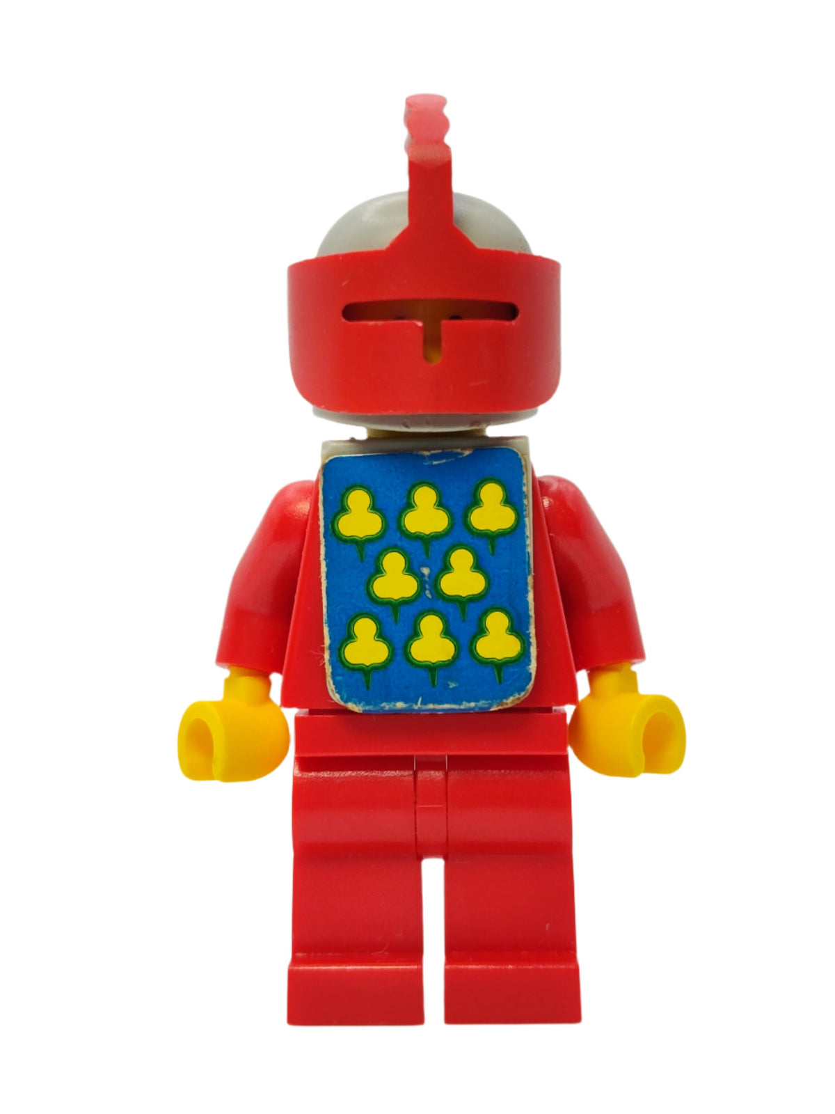 Classic - Yellow Castle Knight Red Cavalry - with Vest Stickers, cas087s