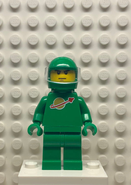 Classic Space-Green with Air Tanks and Motorcycle Helmet (Pete), idea007 - LEGO® Ideas Minifigure