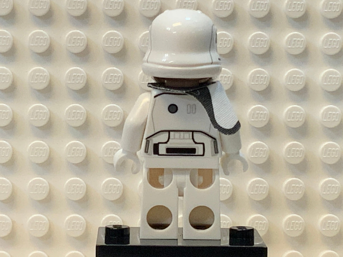First Order Stormtrooper Squad Leader, sw0872 (Rounded Mouth Pattern), LEGO® Star Wars Minifigure